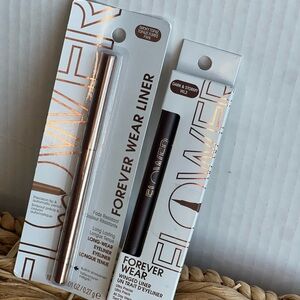 Dual Eyeliner Set - Metallic Gold and Deep Brown